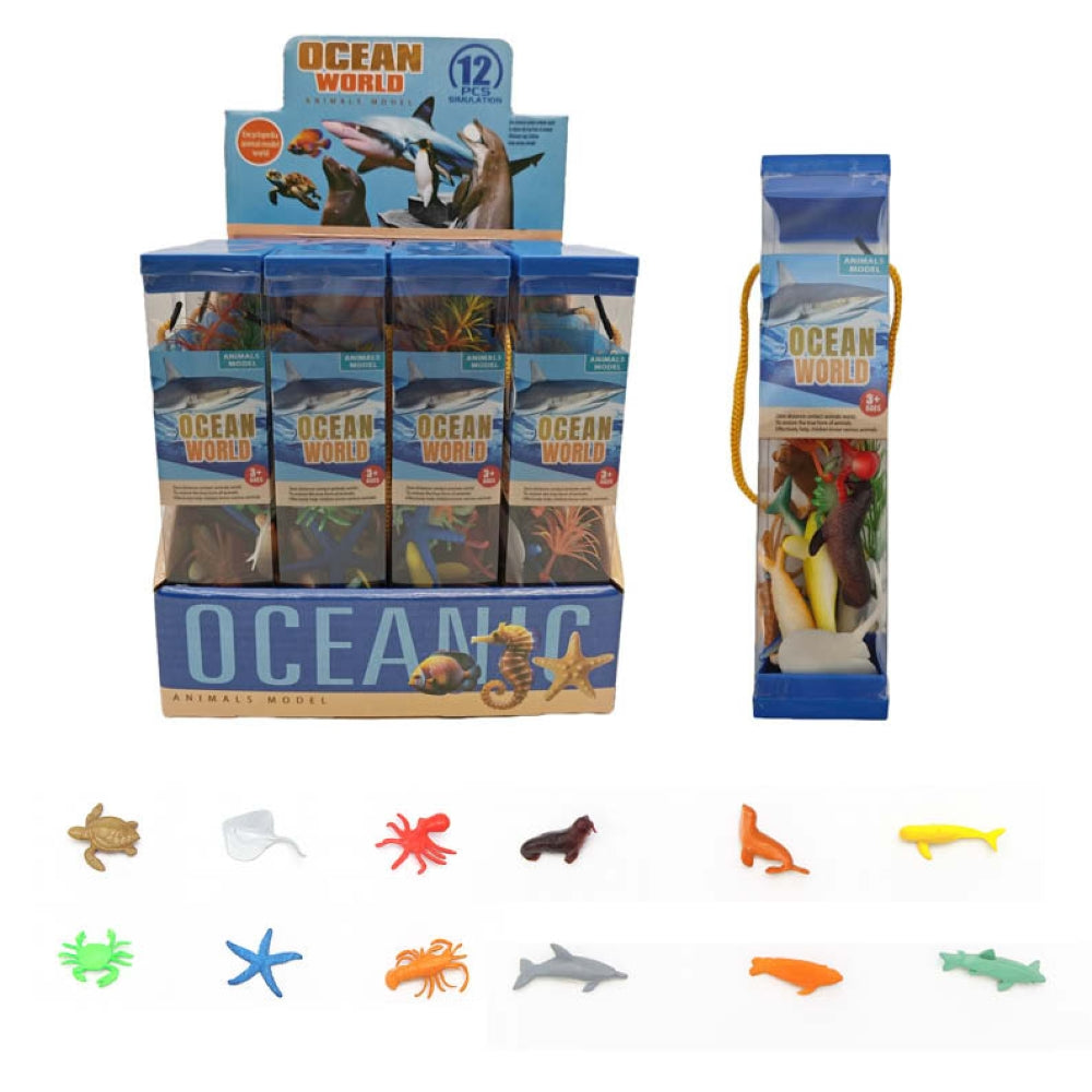 Ocean World Sea Creatures Tube