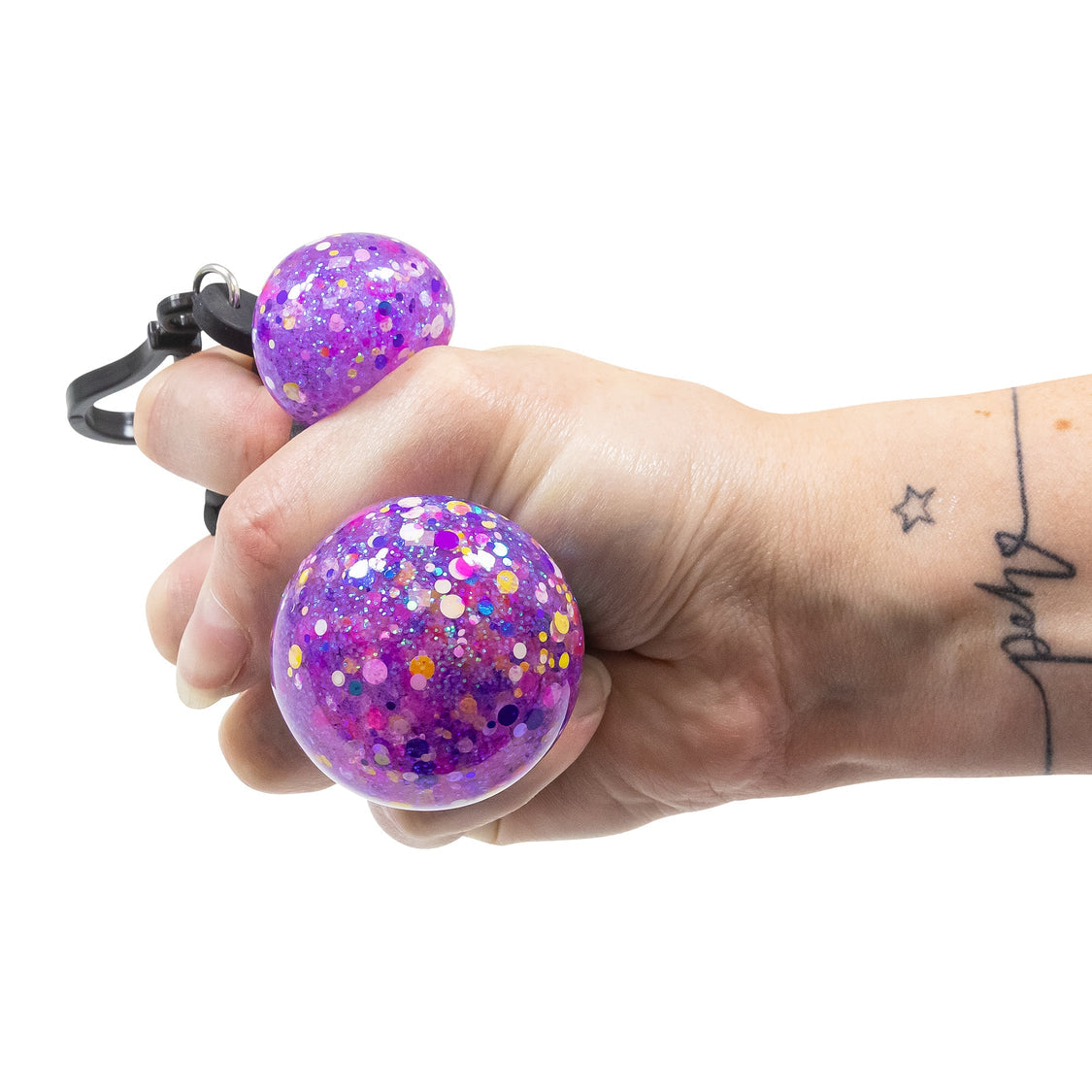 Scrunchems Fusion Squish Ball Keychain Fidget Toy