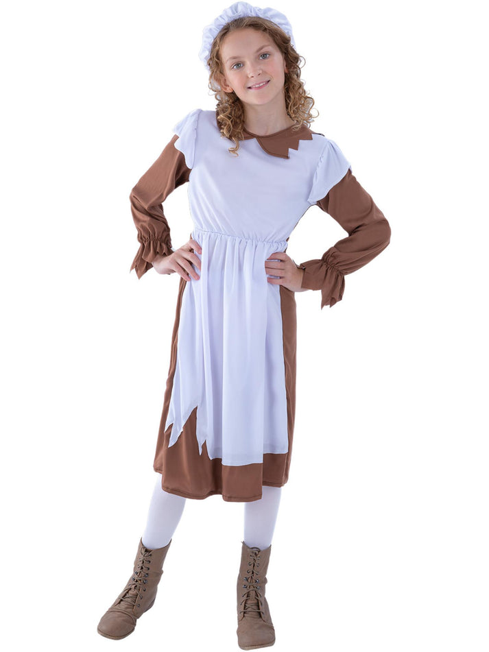 Large Victorian Poor Girl Costume