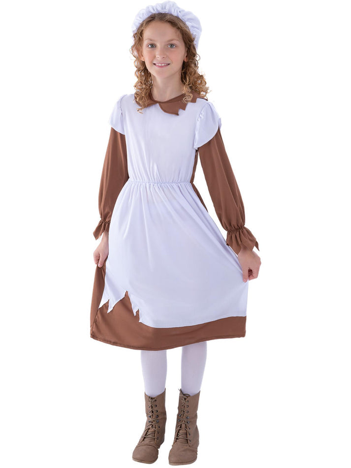 Large Victorian Poor Girl Costume
