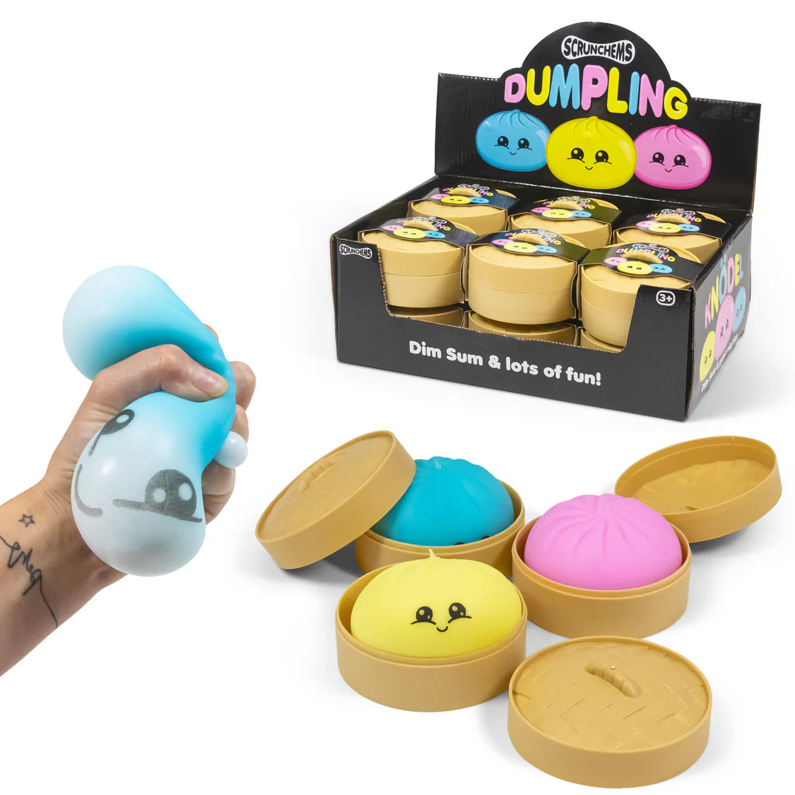 Scrunchems Dumpling Squishy Fidget Toy