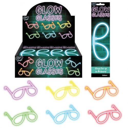 Glowing Glasses Asst