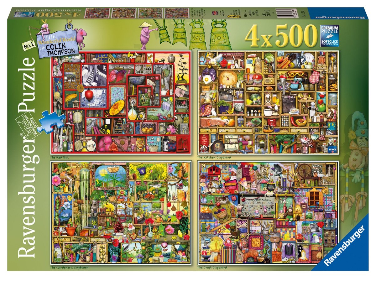 The Wonderful World of Colin Thompson No.1, 4x 500pc