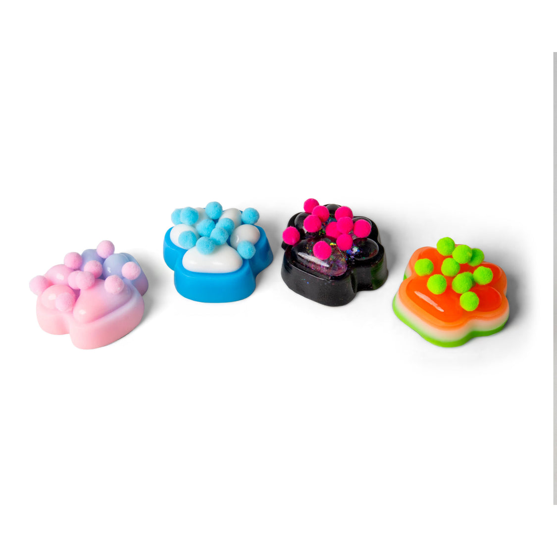 Scrunchems Sticky Squishy Paw Prints Assortment