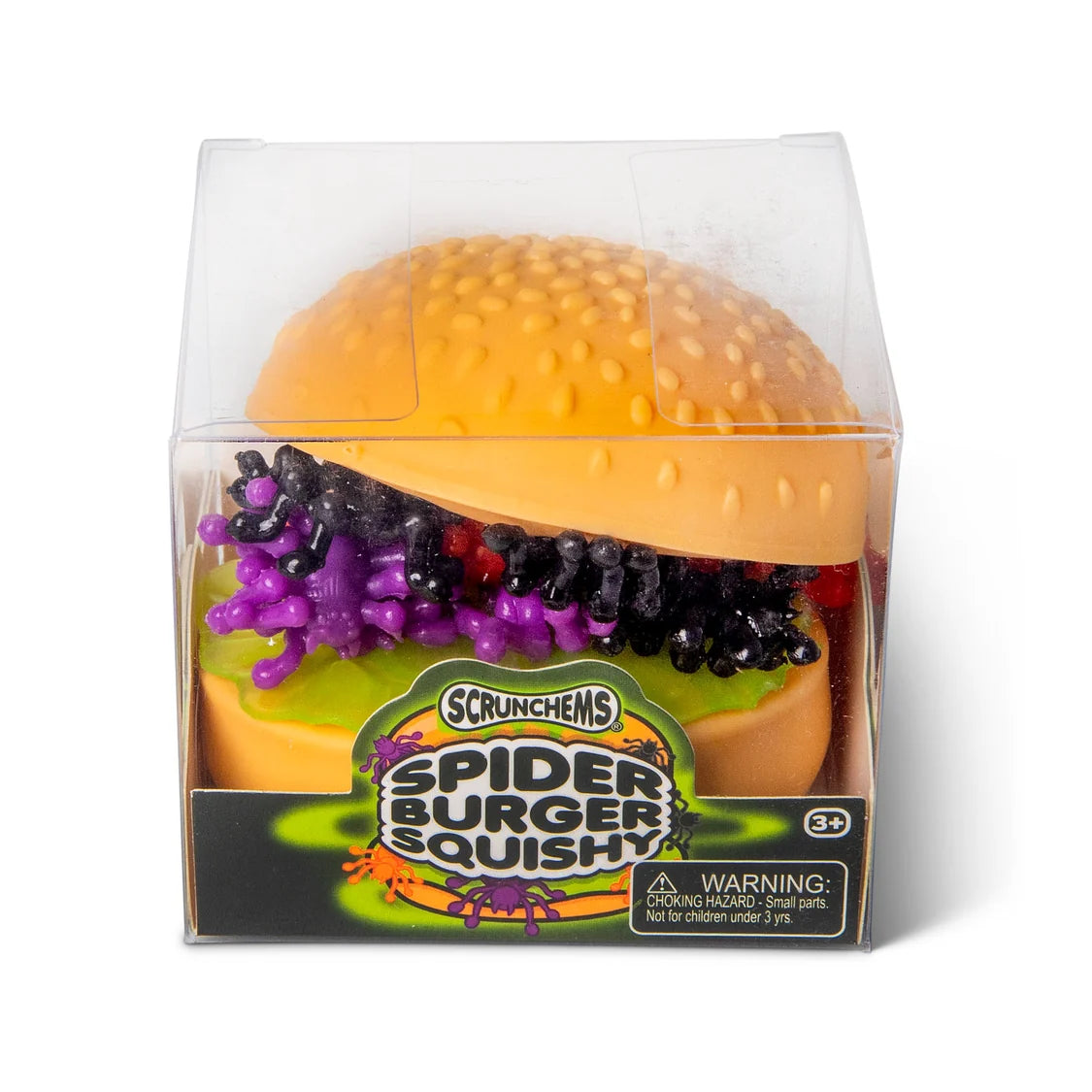 Scrunchems Spider Burger Squishy Sensory Fidget Toy
