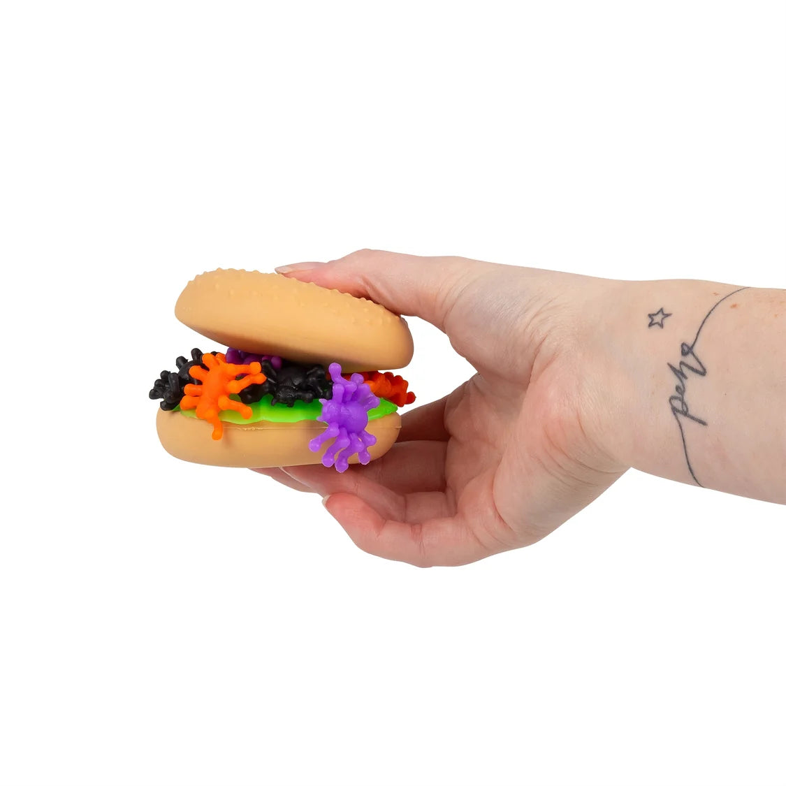 Scrunchems Spider Burger Squishy Sensory Fidget Toy