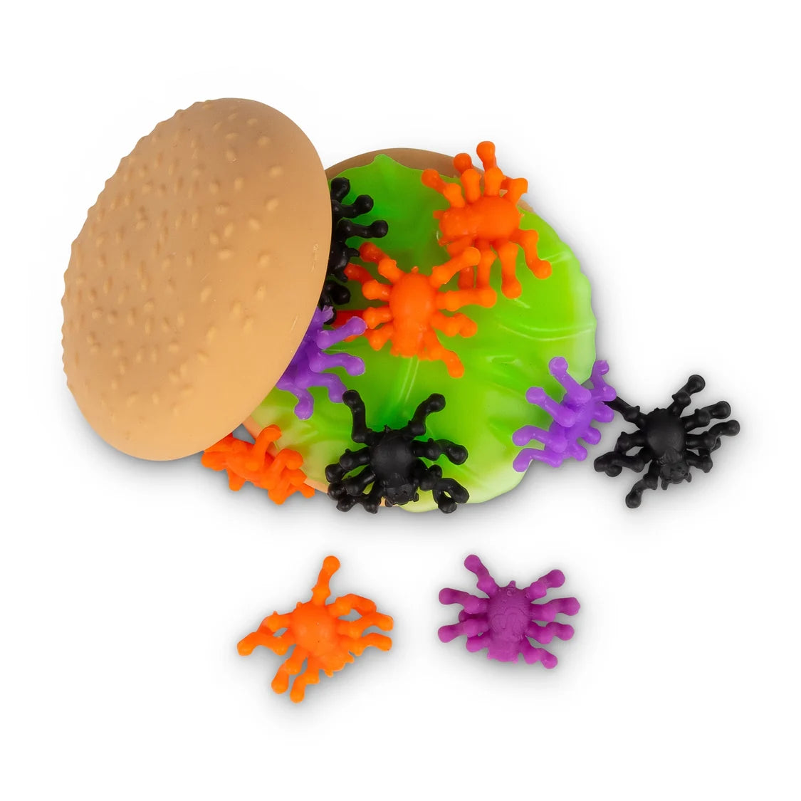 Scrunchems Spider Burger Squishy Sensory Fidget Toy