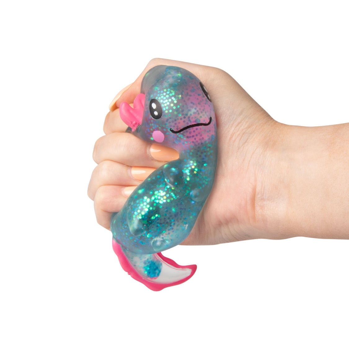 Scrunchems Sugar Axolotl Squishy Sensory Fidget Toy