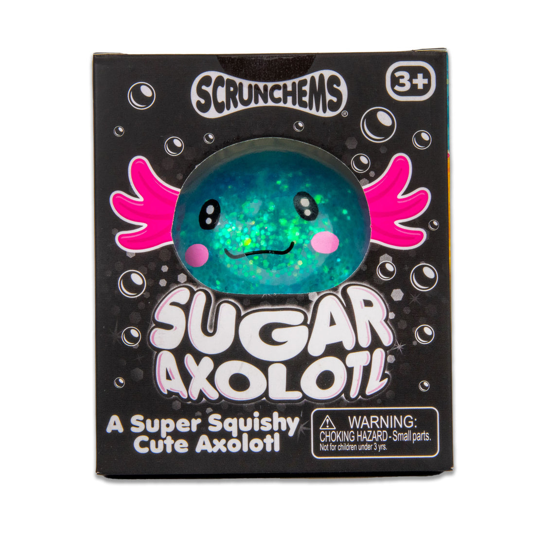 Scrunchems Sugar Axolotl Squishy Sensory Fidget Toy