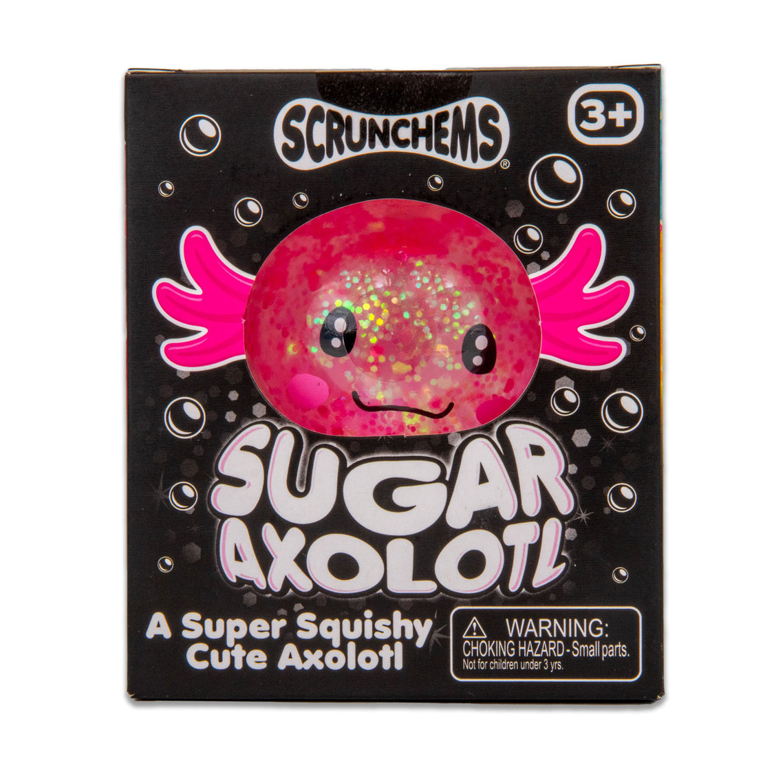 Scrunchems Sugar Axolotl Squishy Sensory Fidget Toy