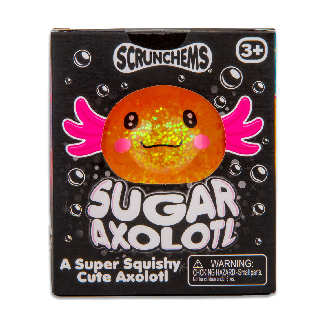 Scrunchems Sugar Axolotl Squishy Sensory Fidget Toy