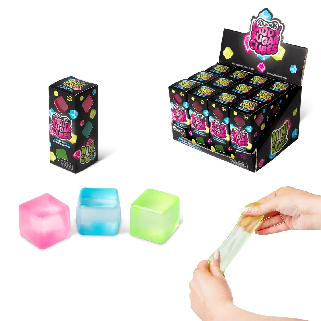 Scrunchems Diddy Sugar Cubes 3 Pack