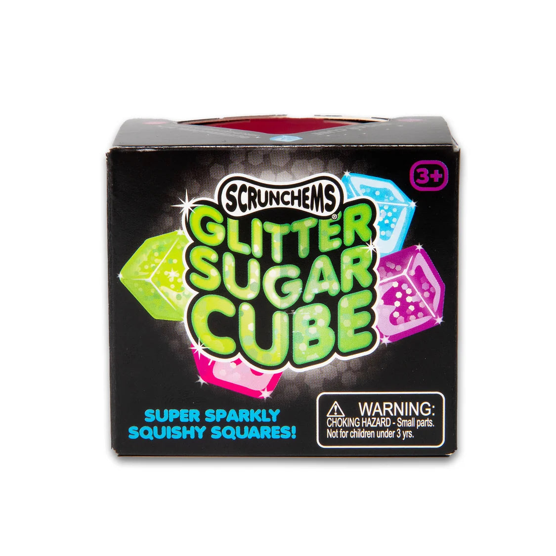 Scrunchems Glitter Sugar Cube Fidget Toy Assortment