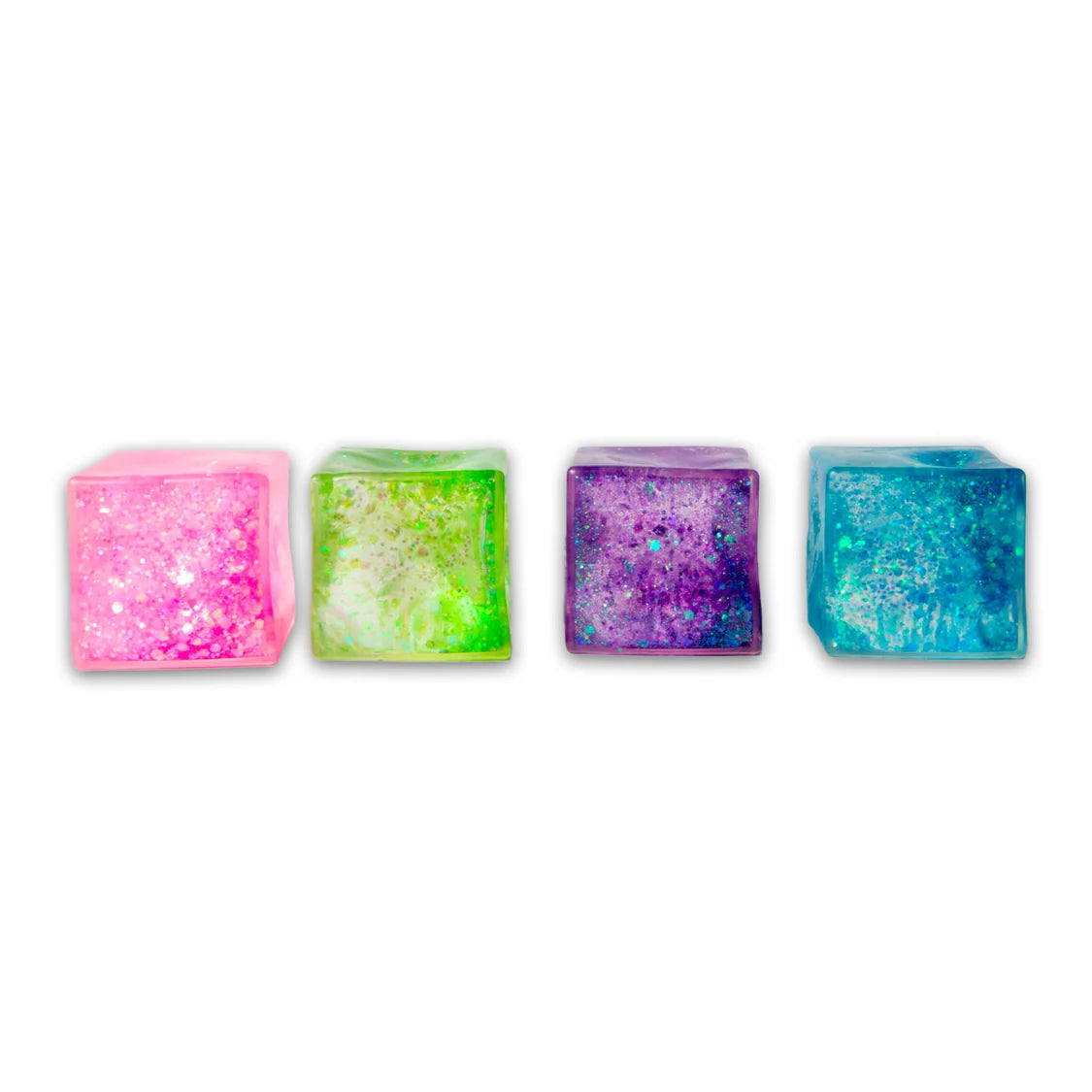 Scrunchems Glitter Sugar Cube Fidget Toy Assortment