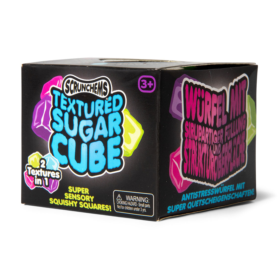 Scrunchems Textured Sugar Cube Fidget Toy