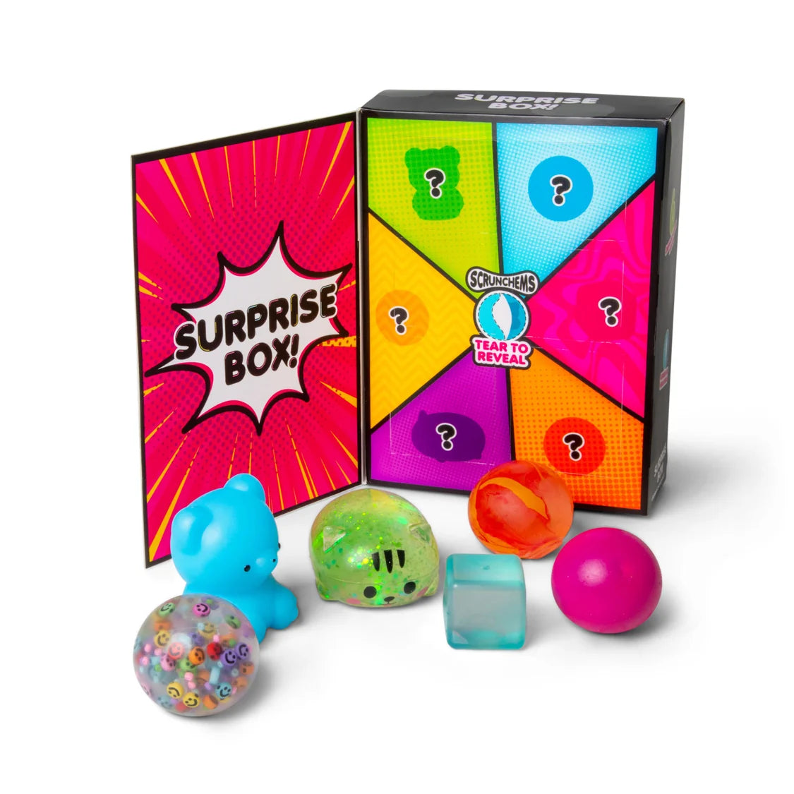 Scrunchems Squishy Surprise fidget Box