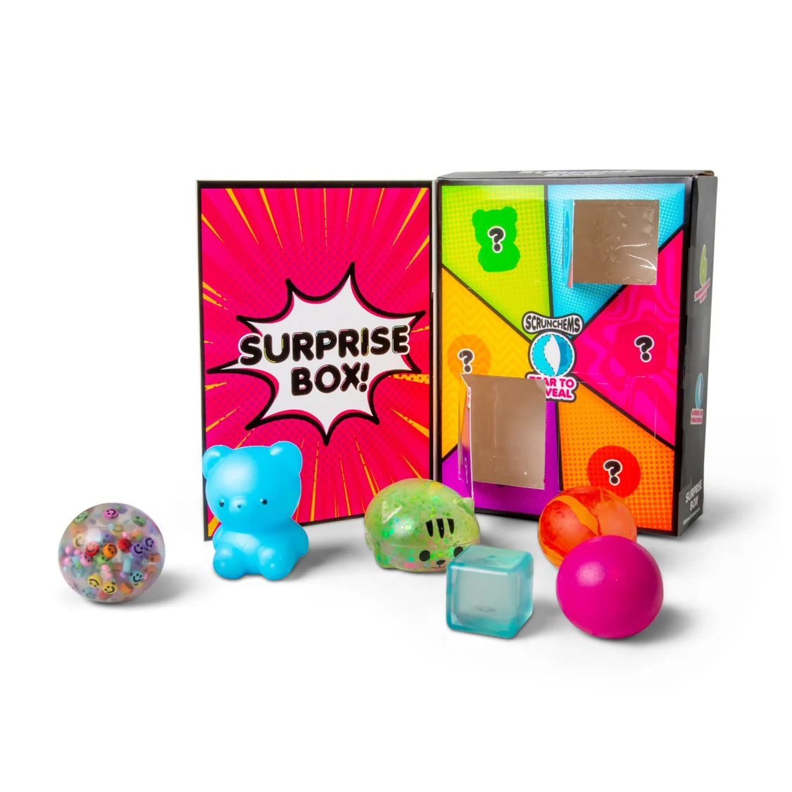 Scrunchems Squishy Surprise fidget Box