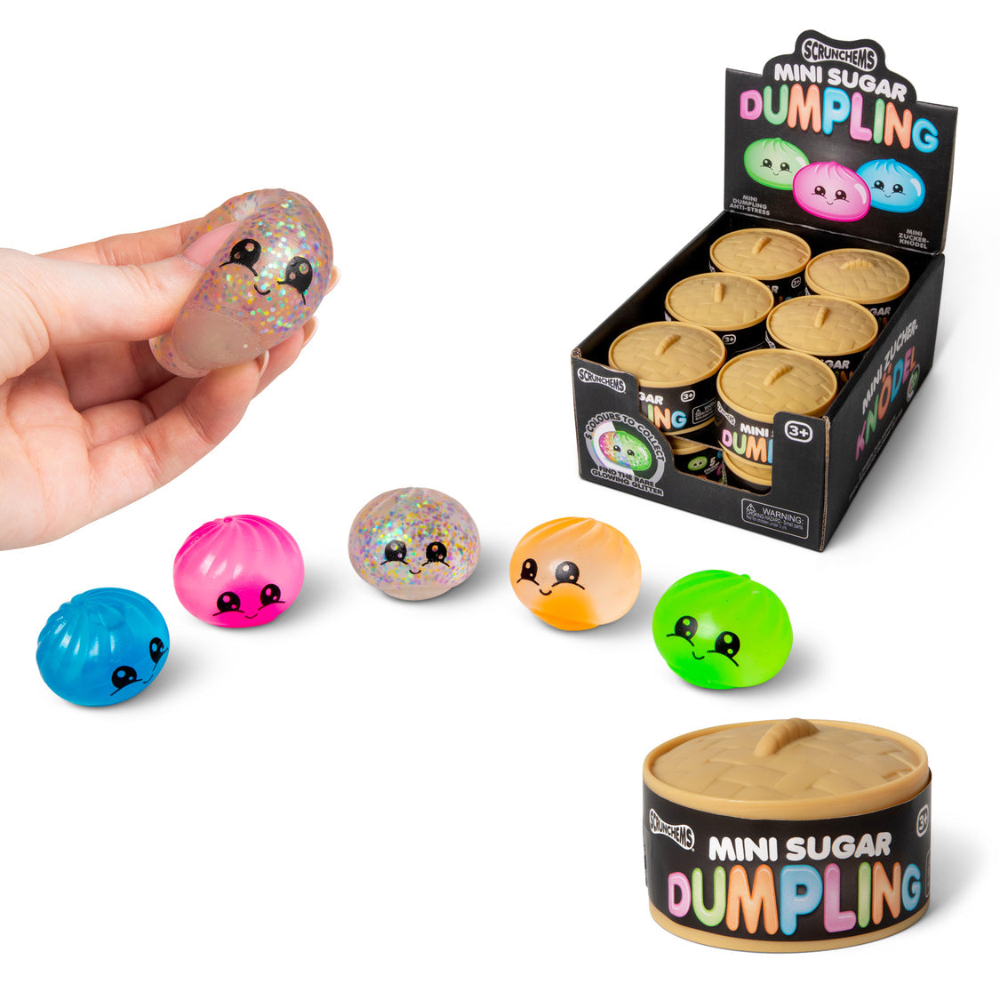 Scrunchems Sugar Mini Dumpling Fidget Toy