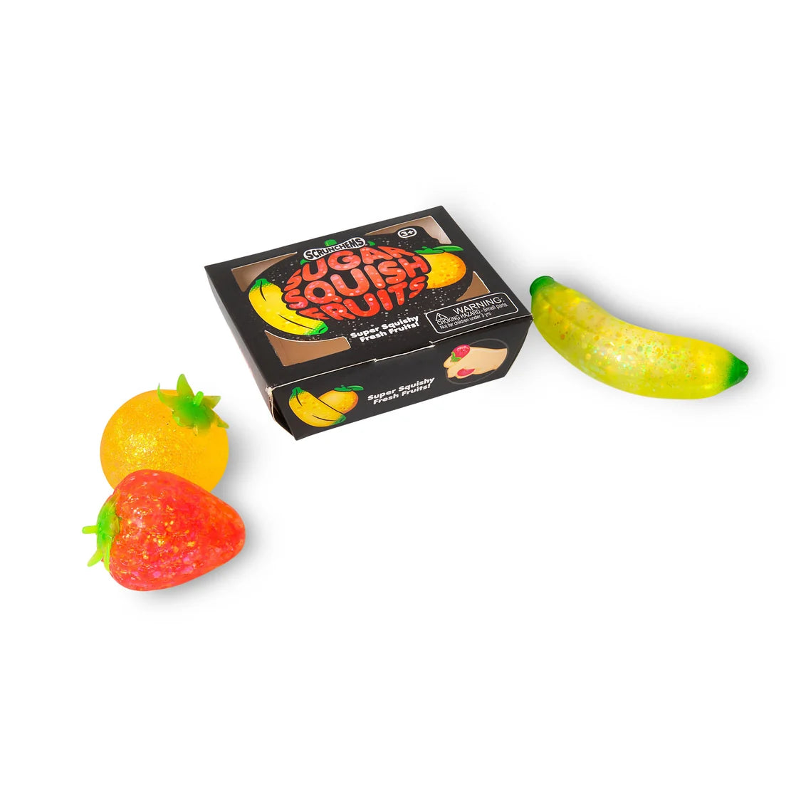 Scrunchems Sugar Squish Fruits Sensory Fidget Toy