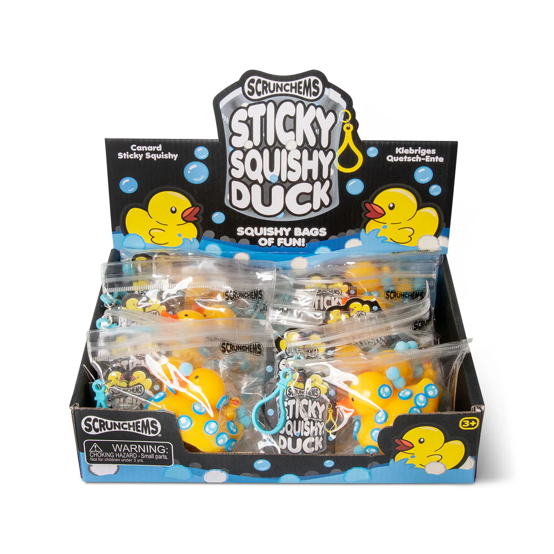 Scrunchems Sticky Squishy Duck Sensory Fidget Toy