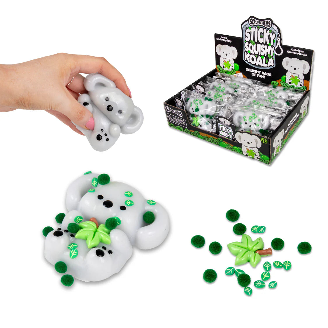 Scrunchems Sticky Squishy Koala Sensory Fidget Toy