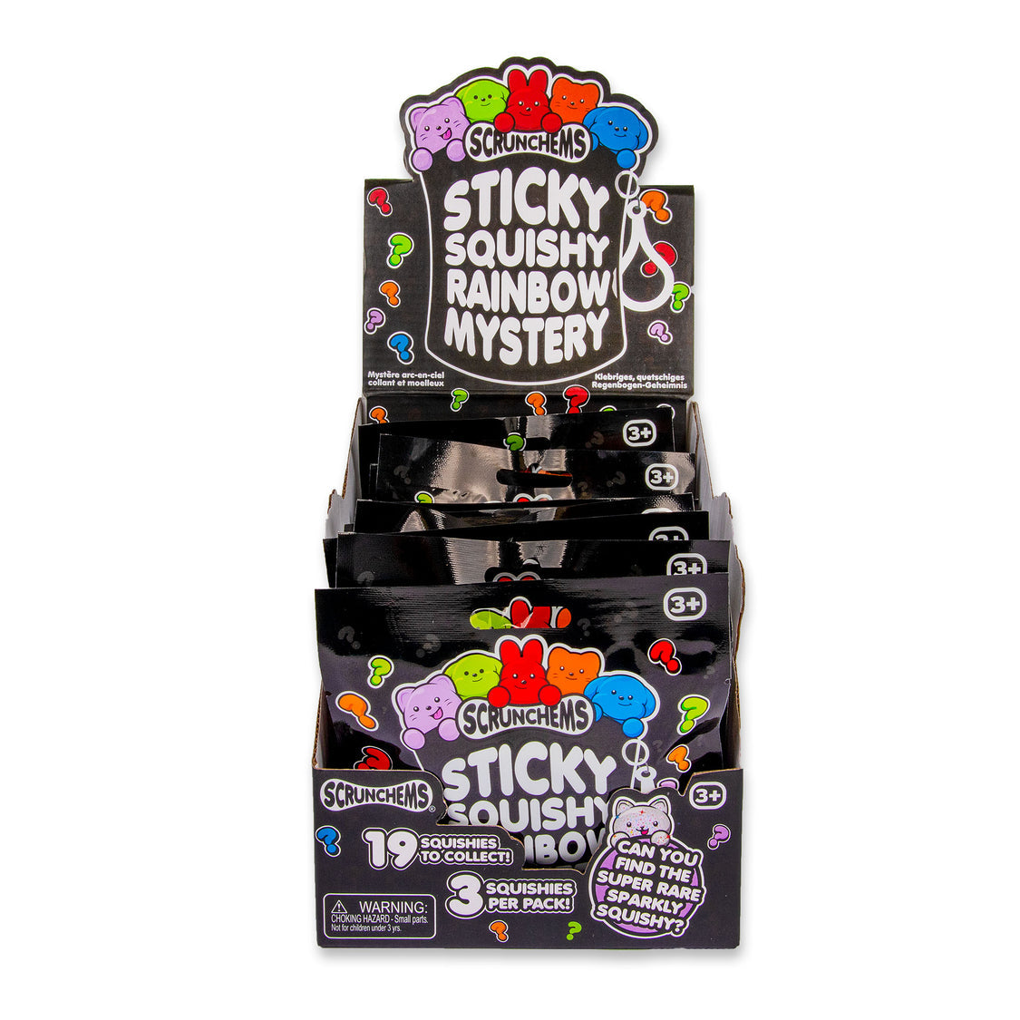 Scrunchems Sticky Rainbow Mystery Squishies Fidget Toy