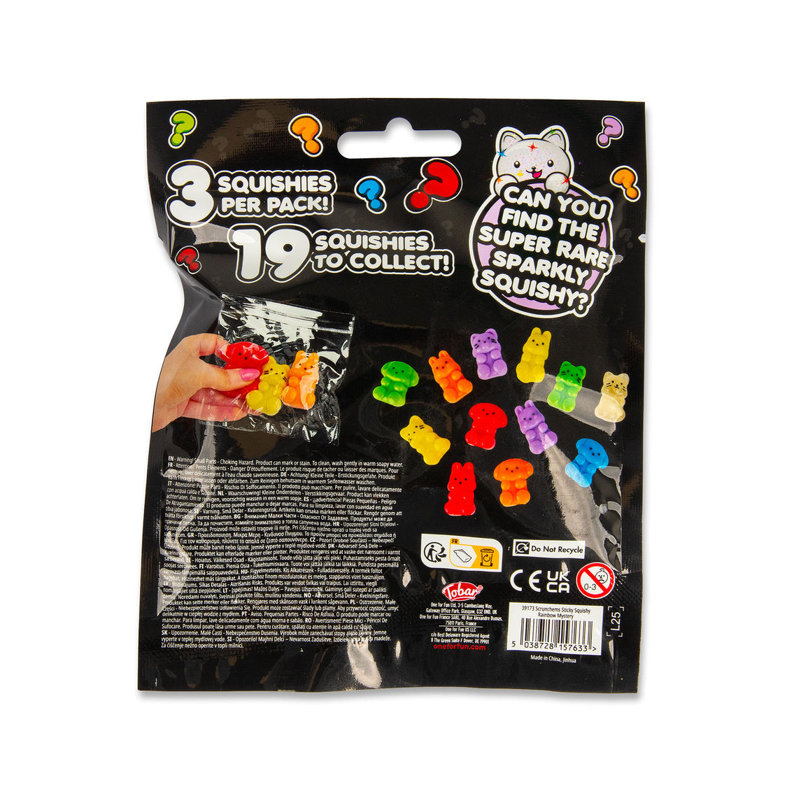 Scrunchems Sticky Rainbow Mystery Squishies Fidget Toy