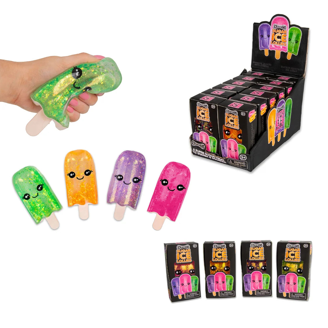 Scrunchems Sugar Ice Lollies Fidget Toy