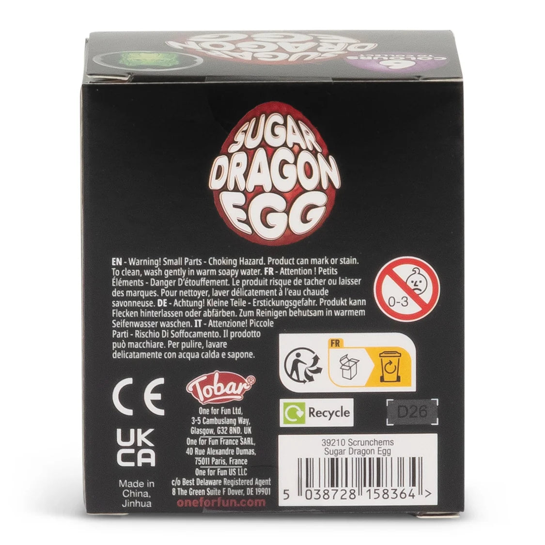 Scrunchems Sugar Dragon Egg Fidget Toy Assortment