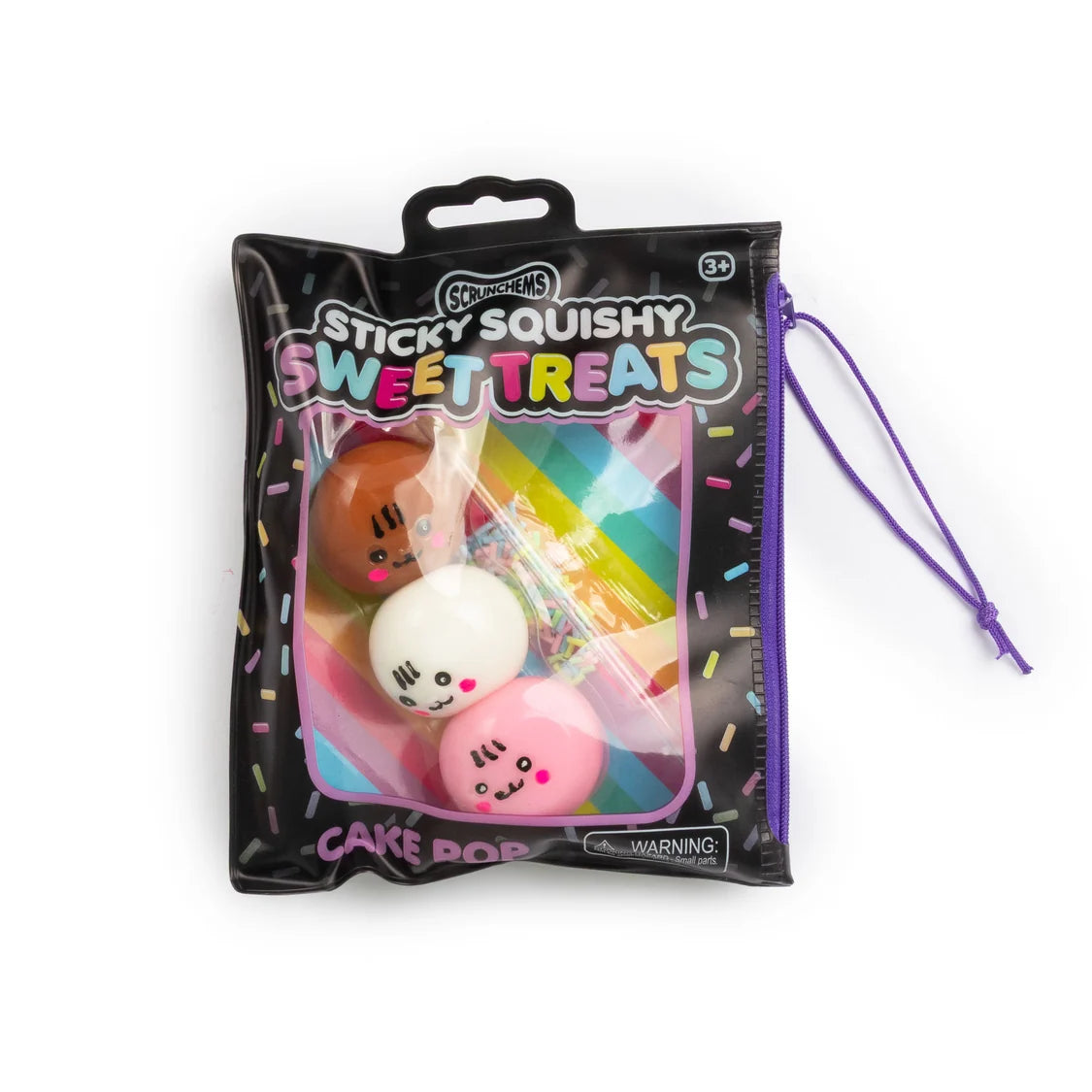 Scrunchems Sweet Treats Sticky Squishy Cake Pop Sensory Toy