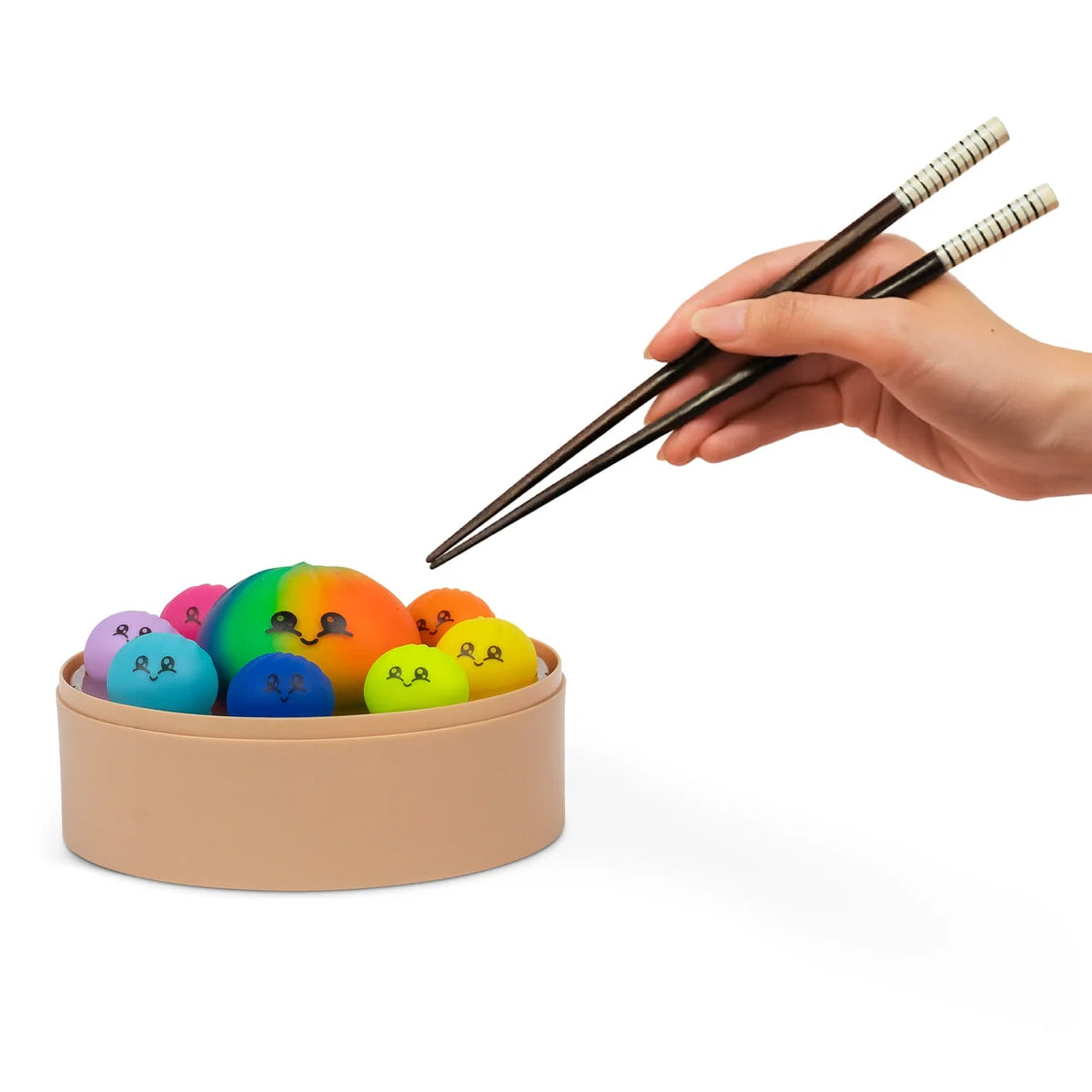 Scrunchems Mega Rainbow Dumpling Set Fidget Toy