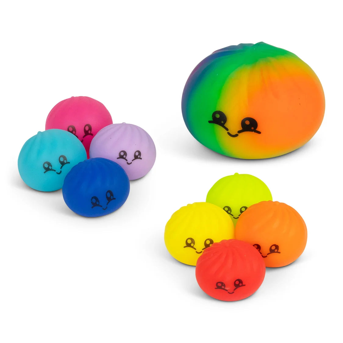 Scrunchems Mega Rainbow Dumpling Set Fidget Toy