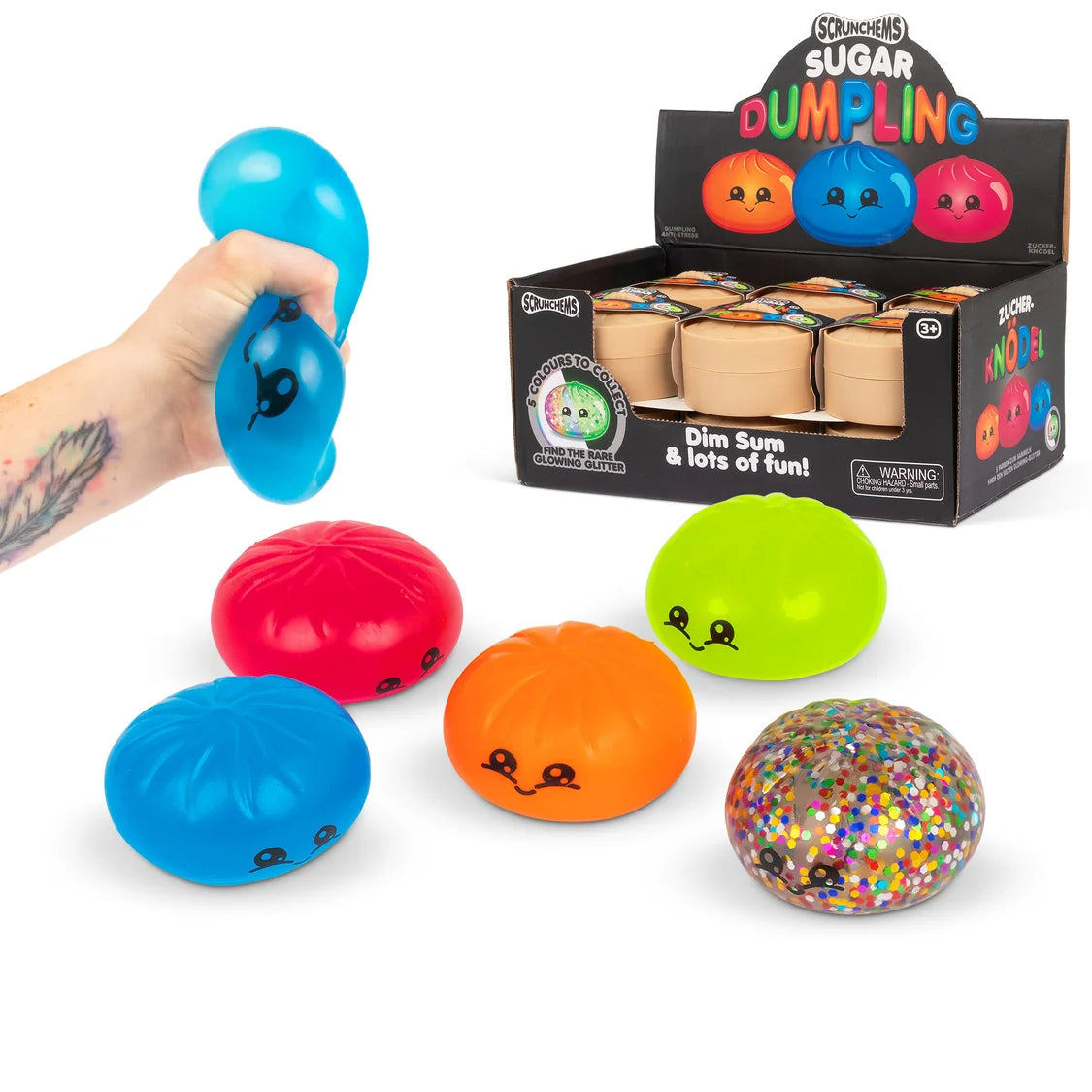 Scrunchems Sugar Dumpling Fidget Toy