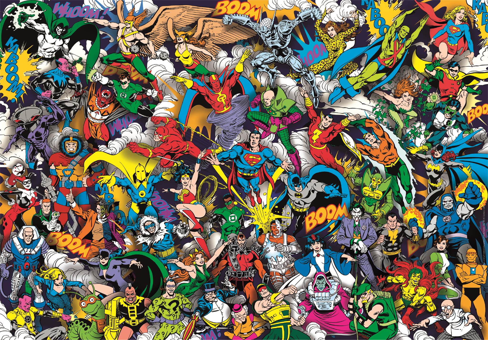Dc Justice League 1000 Pc Impossible