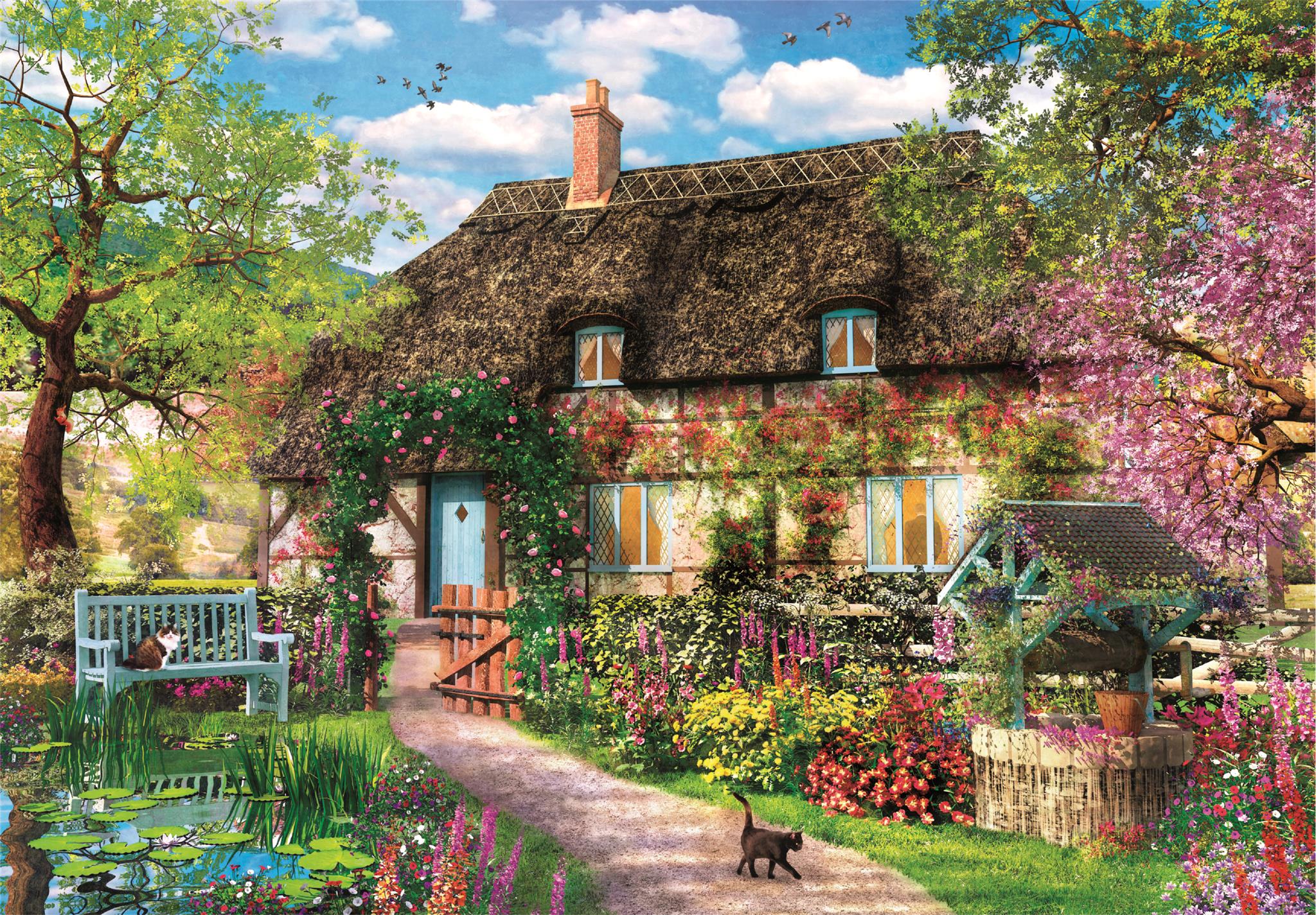 1000Pc The Old Cottage