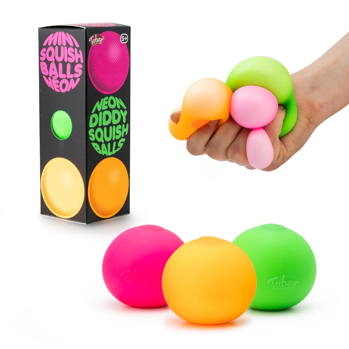Scrunchems Neon Diddy Squish Balls