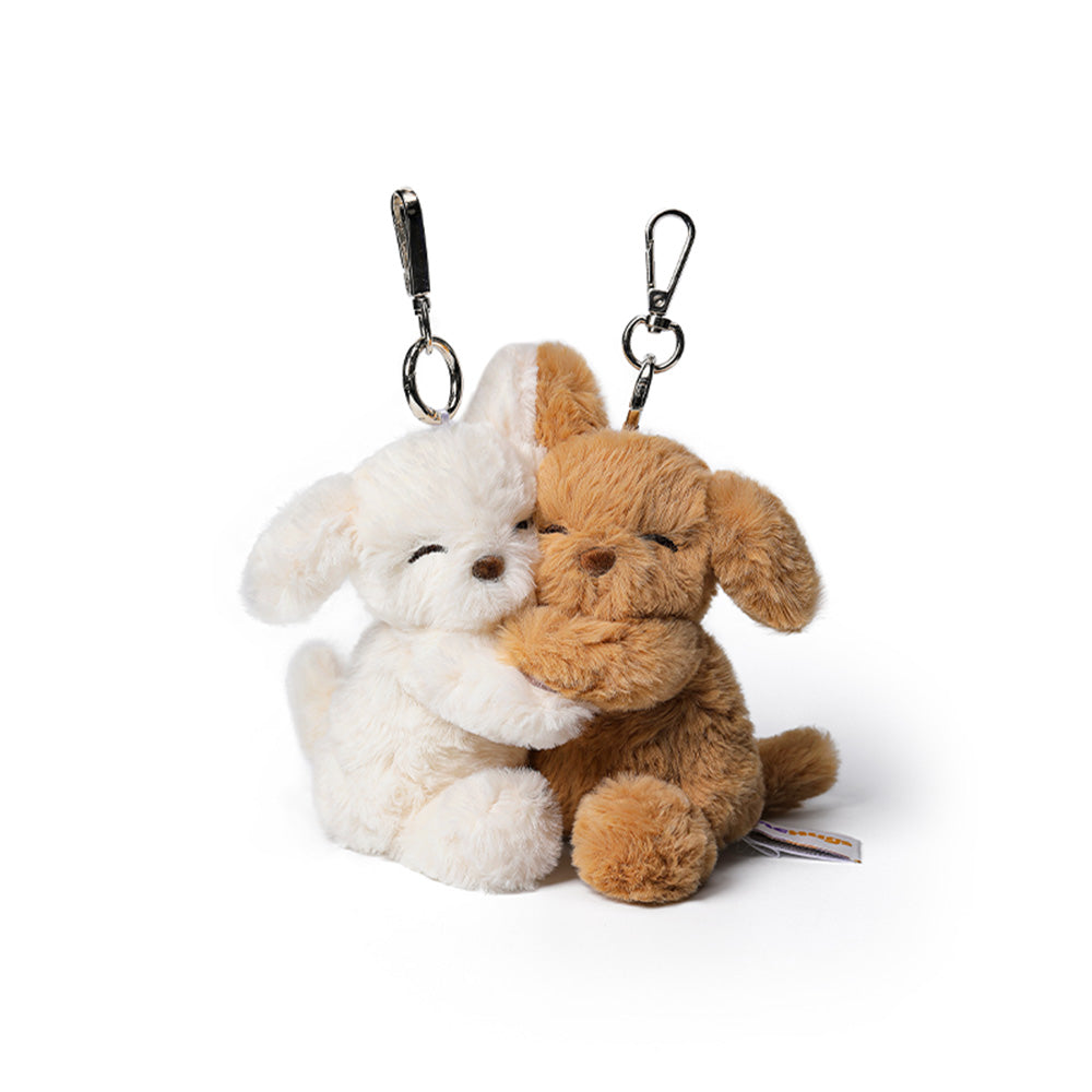 McHugs Snuggle Dog Bag Charm Plush