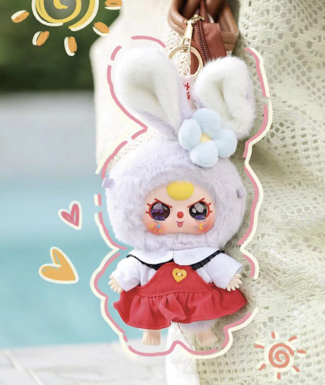Baby Three - Macaron Cute Bunny