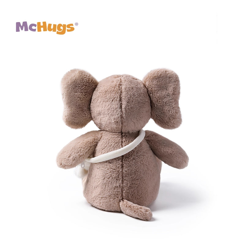 McHugs Oatmeal Star Bag Elephant Plush Toy 25cm