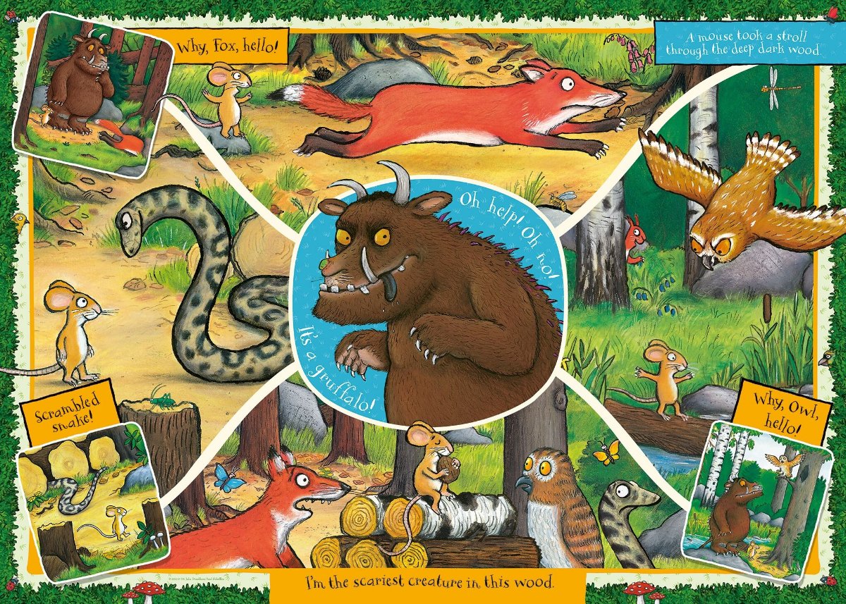 The Gruffalo, 24pc Giant Floor Puzzle