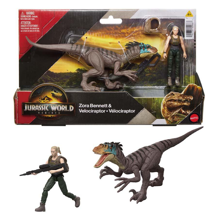 Jurassic World Saga Human & Dino Pack Assortment