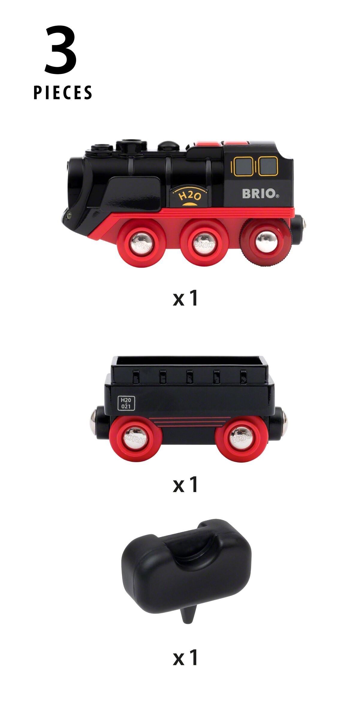 BRIO Battery-Operated Steaming Train