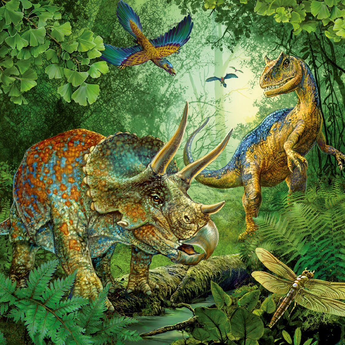 Dinosaur Fascination, 3x49pc