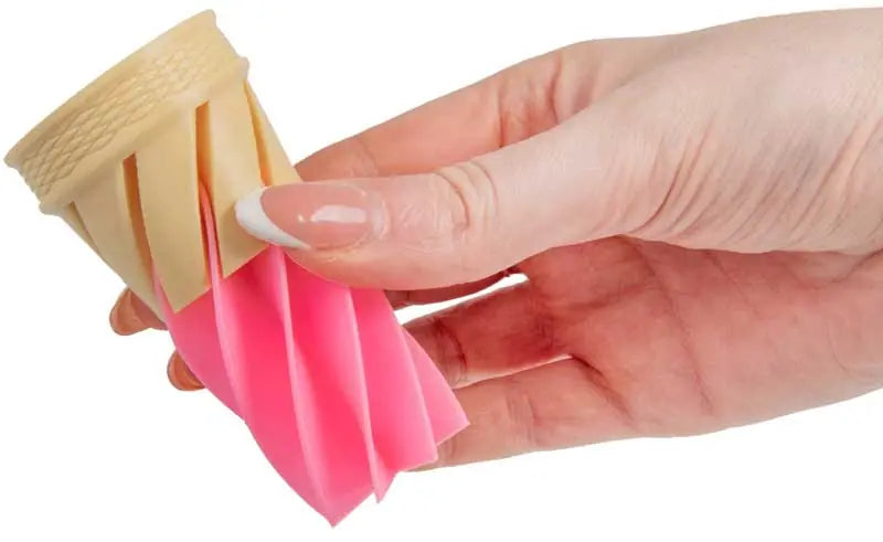 3D Printed Ice Cream Cone Twister Fidget Toy