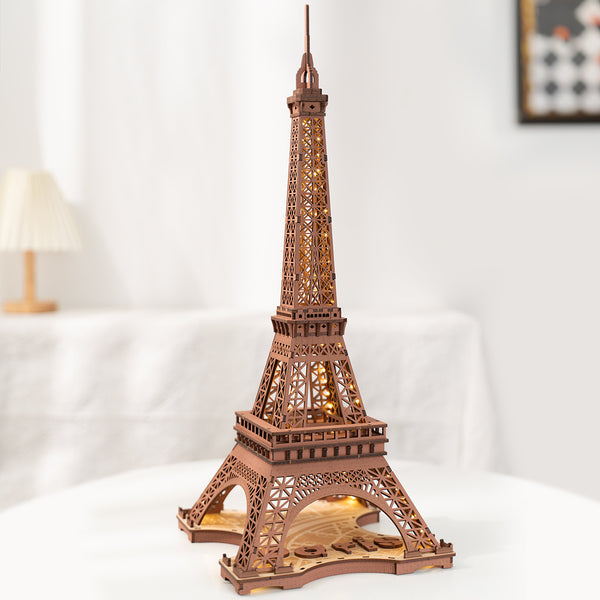 Eiffel Tower with Light