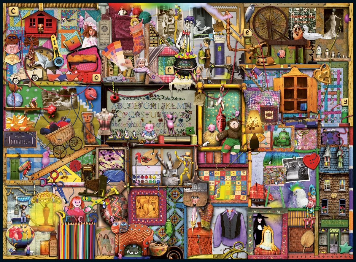 The Wonderful World of Colin Thompson No.1, 4x 500pc