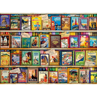 Vintage Library 500pc Puzzle