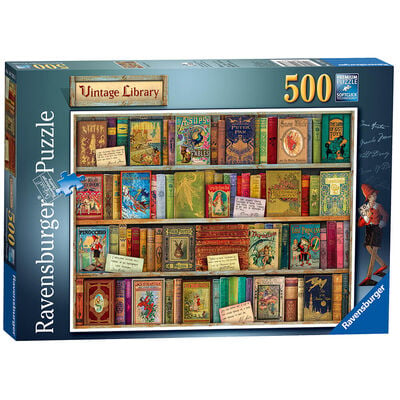 Ravensburger Vintage Library 500 Piece Jigsaw Puzzle