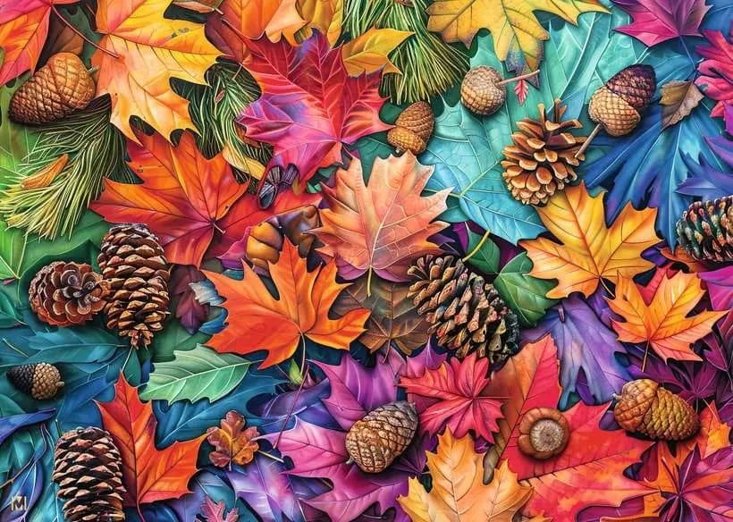 Ravensburger Autumn Riches 500 Piece Jigsaw Puzzle