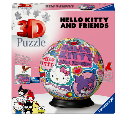Ravensburger Hello Kitty 72 Piece 3D Jigsaw Puzzle